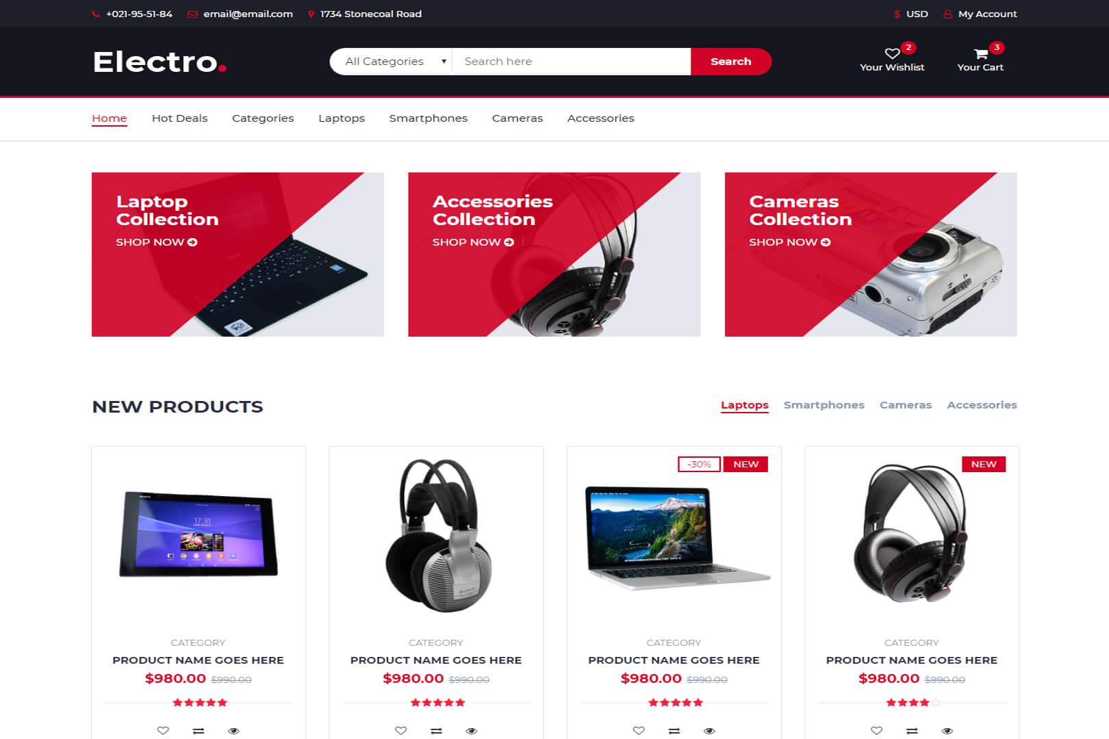 E-Commerce Website